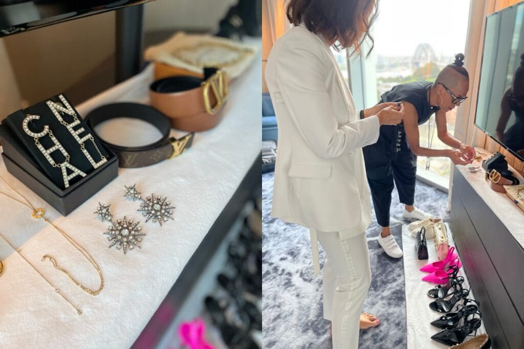 Jane Mow Image Consultant Client Fittings Crown Sydney Australia